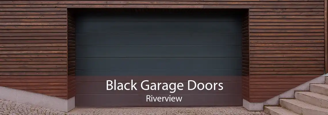 Black Garage Doors Riverview