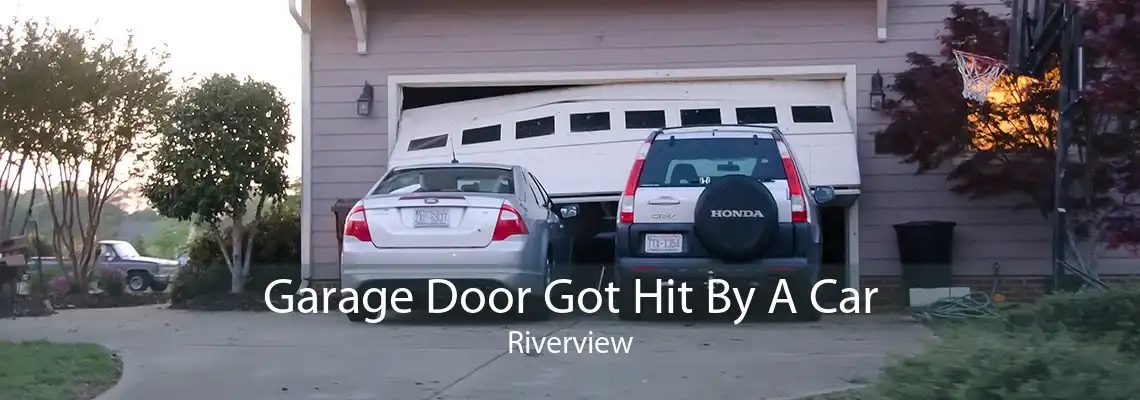 Garage Door Got Hit By A Car Riverview