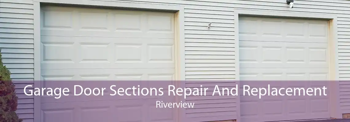 Garage Door Sections Repair And Replacement Riverview