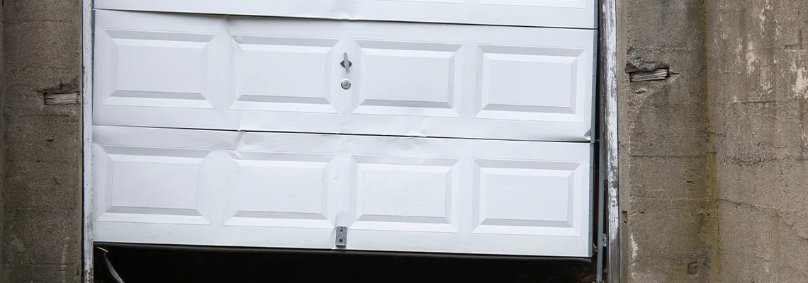 Garage Door Got Hit By A Car Dent Removal in Riverview, FL