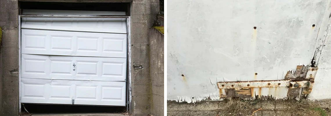 Rotten Commercial Garage Door Repair in Riverview, FL