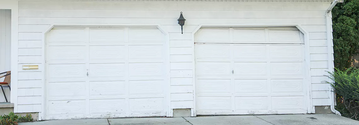 Roller Garage Door Dropped Down Replacement in Riverview, FL