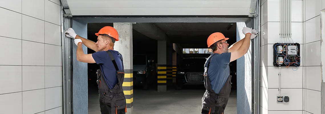 Wooden Garage Door Frame Repair in Riverview, Florida