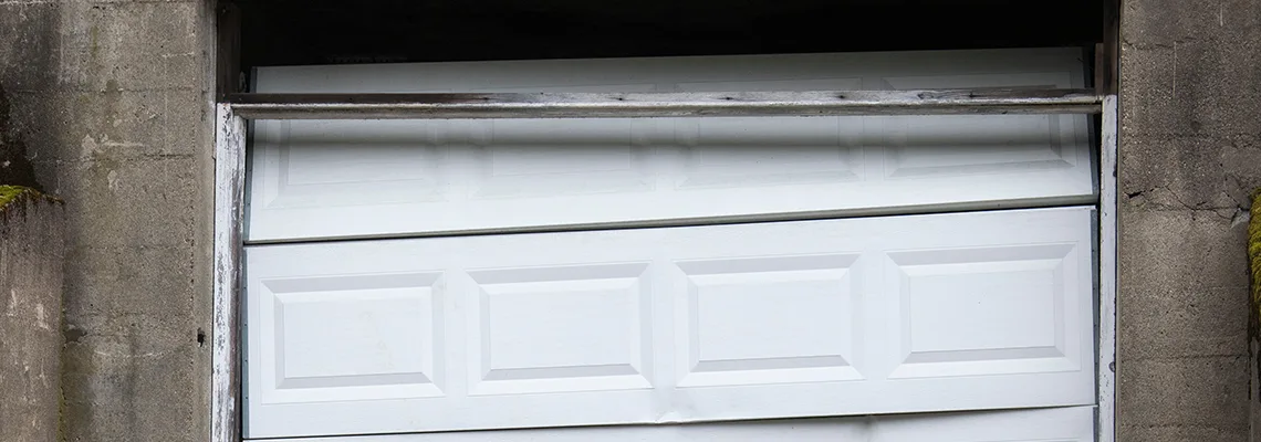 Fallen Commercial Garage Door Repair in Riverview, Florida
